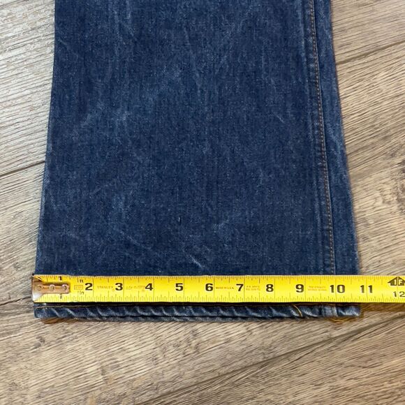 Vintage 70s/80s Levi's Orange Tab Blue Flare Jeans - Men's Size 40 x 34 - Picture 12 of 12